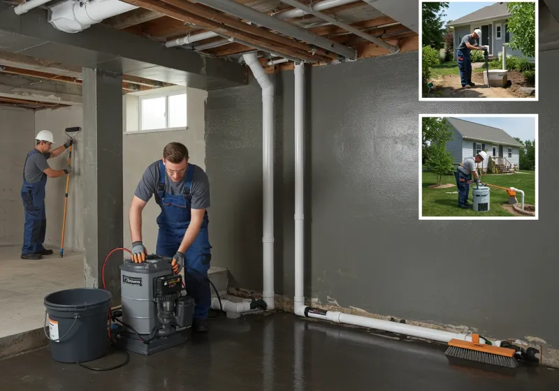 Basement Waterproofing and Flood Prevention process in Lake Junaluska, NC